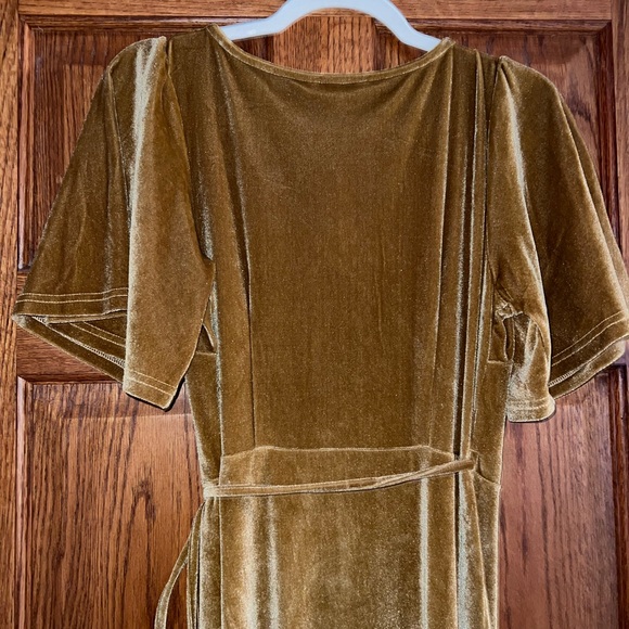 Baltic Born Velvet Wrap Maxi Dress - Picture 3 of 4